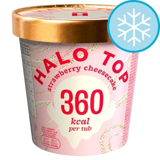 Halo Top Strawberry Cheesecake 1