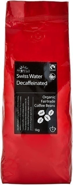Suma Fairtrade Organic Swiss Water Decaffeinated Coffee Beans 1