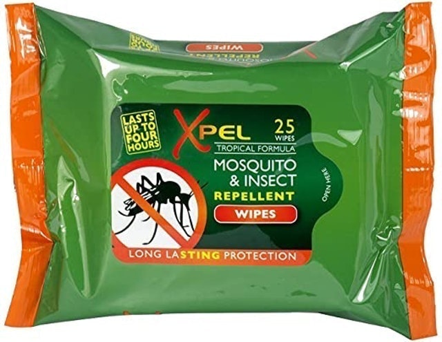 Xpel Tropical Formula Repellent Wipes 1