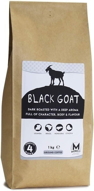 Moreish Coffee Roasters Black Goat Ground Coffee 1