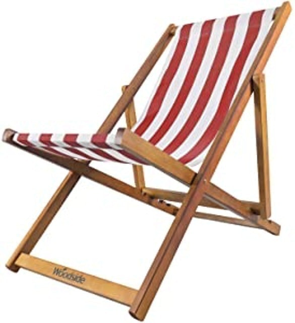 Woodside  Traditional Folding Beach Chair 1
