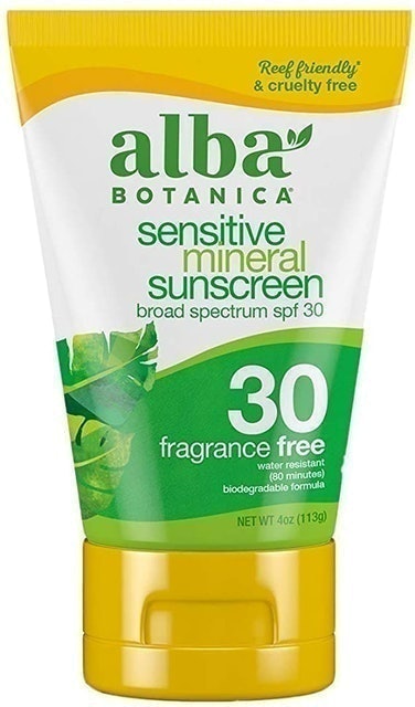 Alba Botanica Sensitive Mineral Sunscreen 1