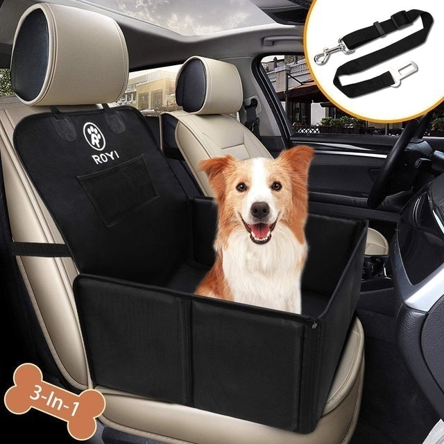 Wimypet 3-in-1 Dog Car Seat with Seat Belt 1