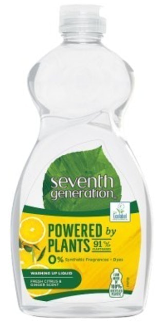 Seventh Generation Fresh Citrus & Ginger Fragranced Washing Up Liquid 1