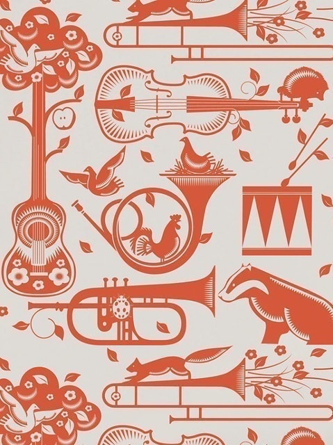 Mini Moderns Pet Sounds Wallpaper 1