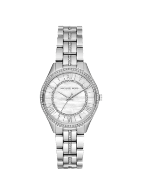 Michael Kors Mini Lauryn Crystal Bracelet Strap Watch 1