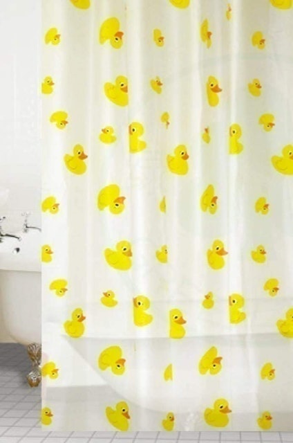 KAV KAV Duck Shower Curtain 1