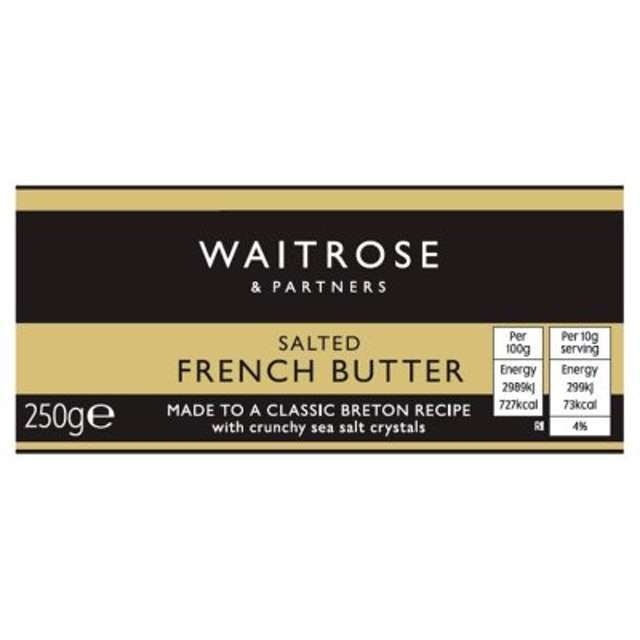 Waitrose  French Butter With Sea Salt Crystals 1