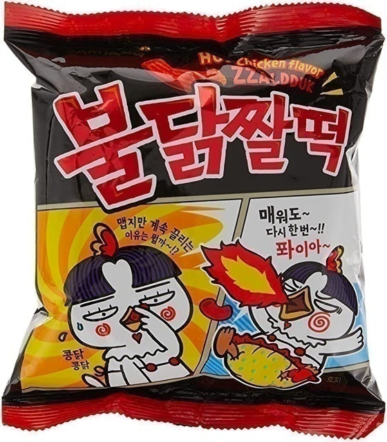Samyang Hot Chicken Flavour Zzaldduck Snack 1