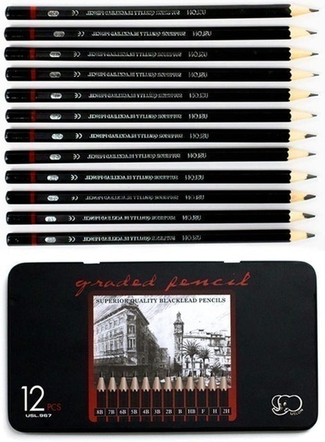 YSLON Professional Drawing Pencils Set 1