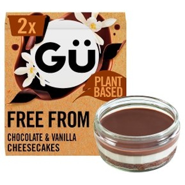 Gü Free From Chocolate & Vanilla Cheesecakes 1