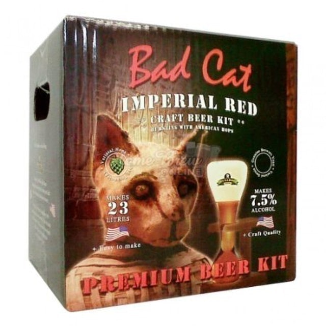 Bulldog  Bad Cat Imperial Red Craft Beer Kit 1