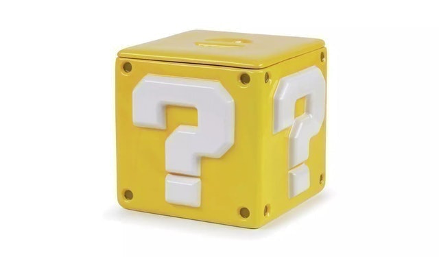 Nintendo Super Mario Question Mark Cookie Jar 1