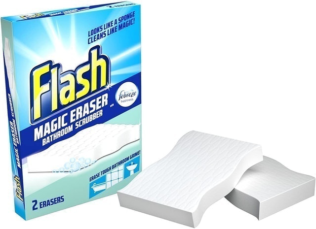 Flash  Magic Eraser Bathroom Scrubber 1