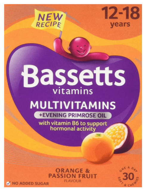 Bassetts Evening Primrose Soft and Chewy Multivitamins 1