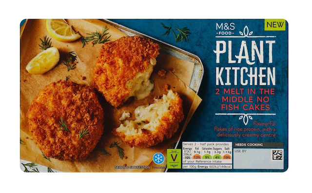 M&S Plant Kitchen Fish Cake 1