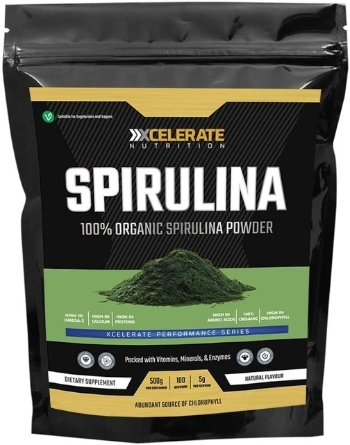 XCelerate 100% Organic Vegan Spirulina Plant Protein 1