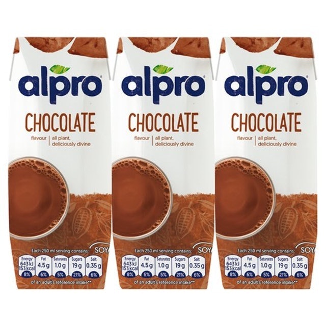 Alpro Soya Longlife Chocolate Shakes 1