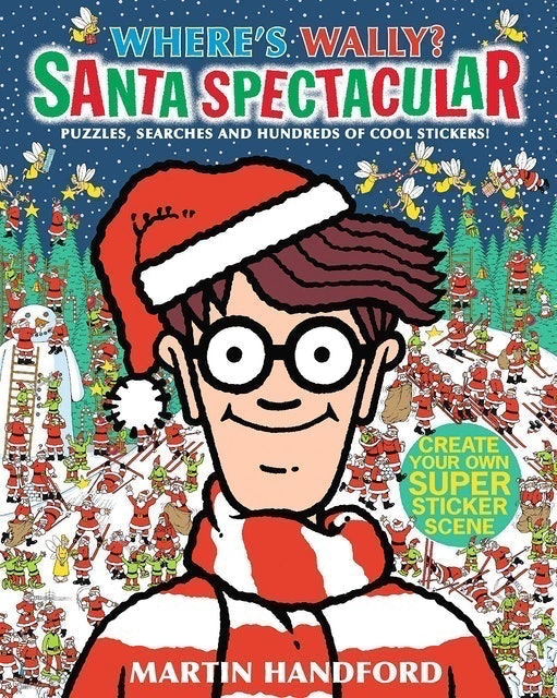 Martin Handford Where's Wally? Santa Spectacular 1