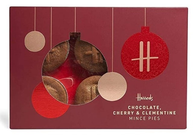 Harrods Chocolate, Cherry & Clementine Christmas Mince Pies 1