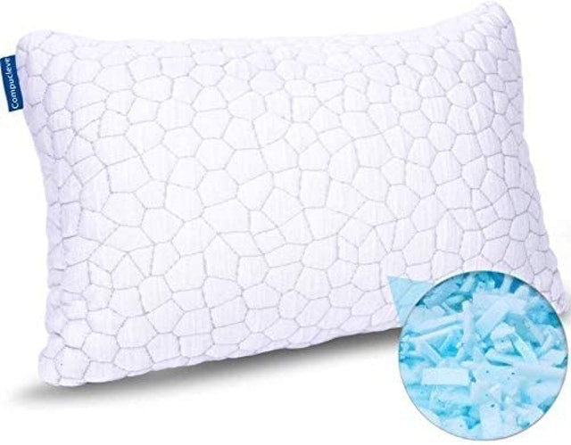CompuClever Shredded Memory Foam Pillow 1