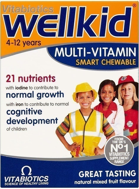 Vitabiotics WellKid Smart Chewable Multi-Vitamins 1
