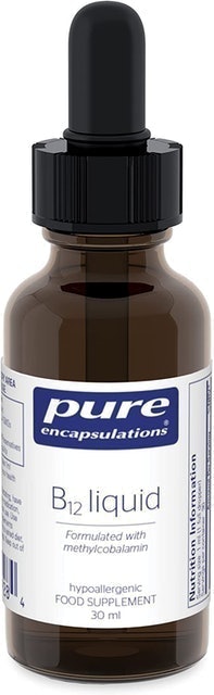 Pure Encapsulations Vitamin B12 Liquid Methylcobalamin 1