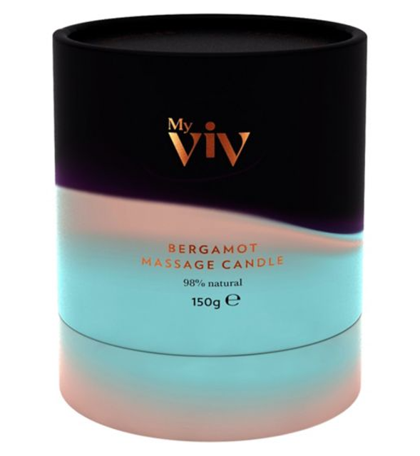 My Viv Bergamot Massage Candle 1