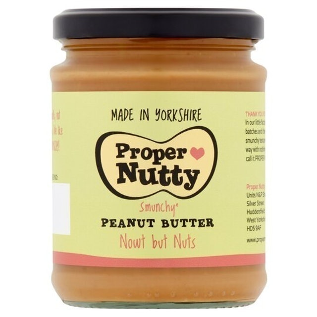 Proper Nutty Nowt but Nuts Peanut Butter 1