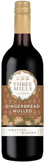 Three Mills Seasonal Gingerbread Flavour Mulled Wine 1