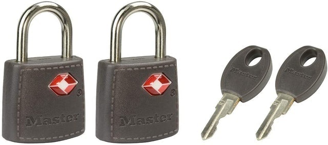 Master Lock TSA-Approved Padlocks With Keys 1