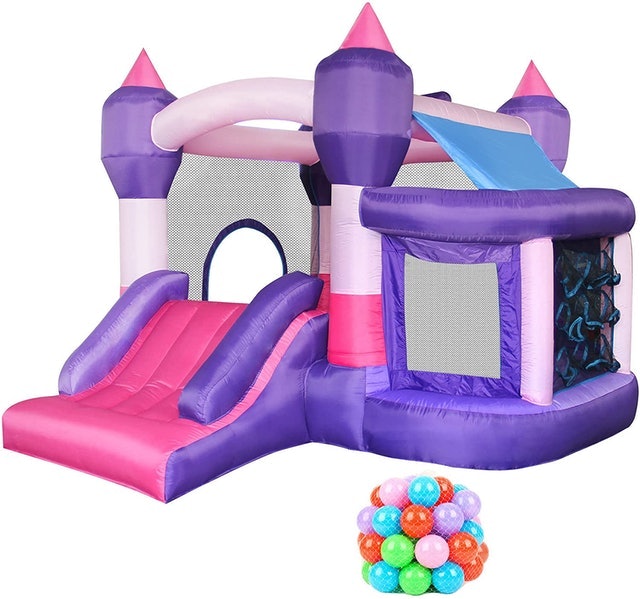 BESTPARTY Inflatable Kids Bouncy Castle 1