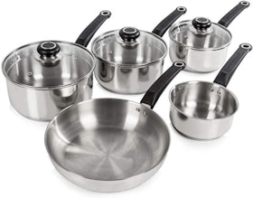 10 Best Stainless Steel Cookware Sets UK 2022 | Tefal, Zwilling, Russell Hobbs and More 1