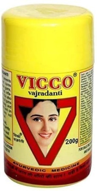 Vicco Vajradanti Ayurvedic Herbal Tooth Powder 1