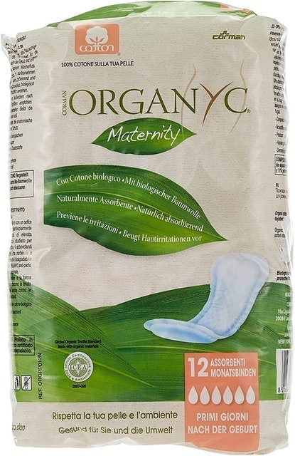 Organyc 100% Organic Cotton Maternity Pads 1