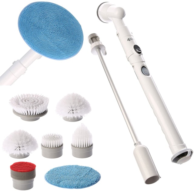 4YourHome High Power Rechargeable Cordless Turbo Scrubber 1