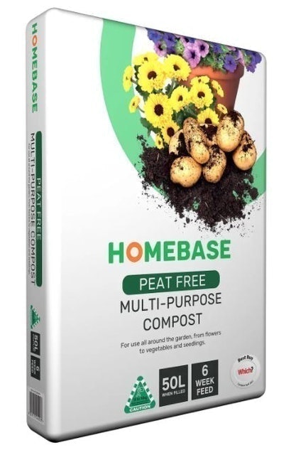 Homebase  Peat Free Multi-Purpose Compost 1