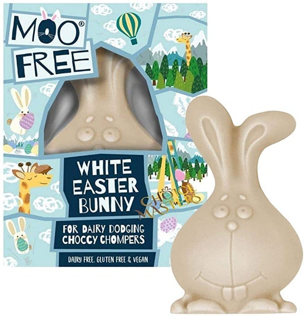 Moo Free White Easter Bunny 1