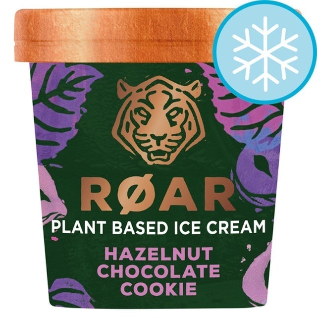 Roar Hazelnut Chocolate Cookie Ice Cream 1