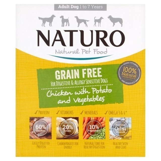 Naturo  Grain Free Chicken & Potato With Vegetables 1
