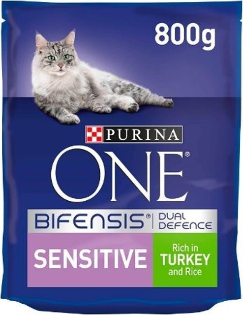 Purina One Sensitive Cat Rich in Turkey and Rice 1
