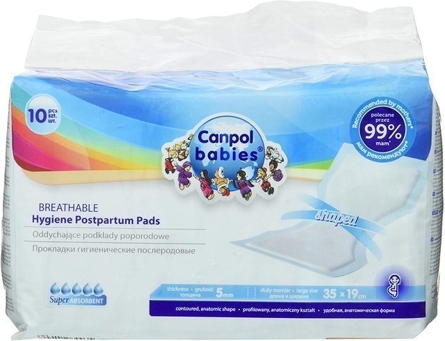 Canpol Pack of 10 Postpartum Night Pads 1
