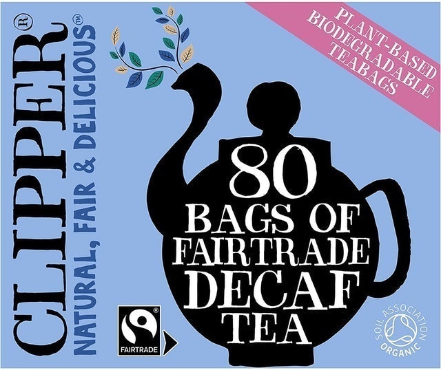 Clipper Fairtrade Decaf Tea 1