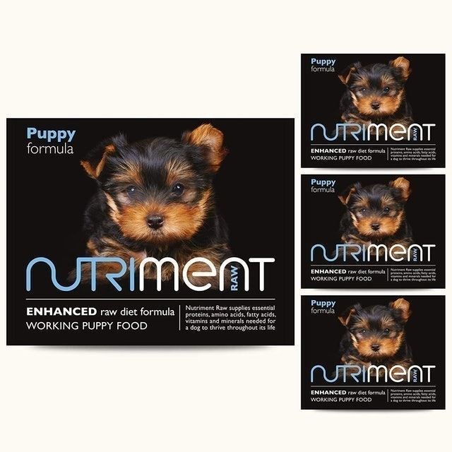 Nutriment Raw Enhanced Raw Diet Formula: Working Puppy Food 1