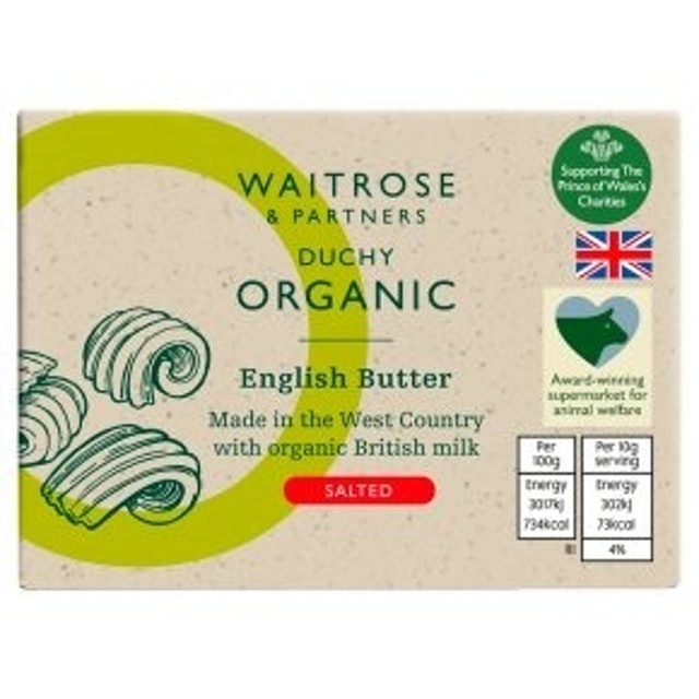Waitrose  Rich and Creamy Salted Butter From an Organic, High-Welfare Farm 1