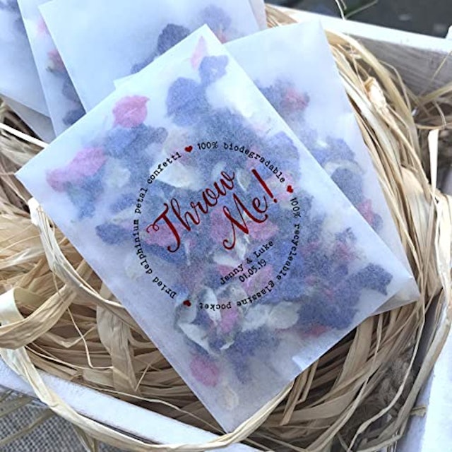 Mika Eco-friendly Glassine Wedding Confetti Bags 1