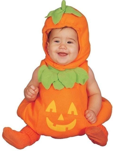 Dress Up America Cute Baby Pumpkin Costume 1