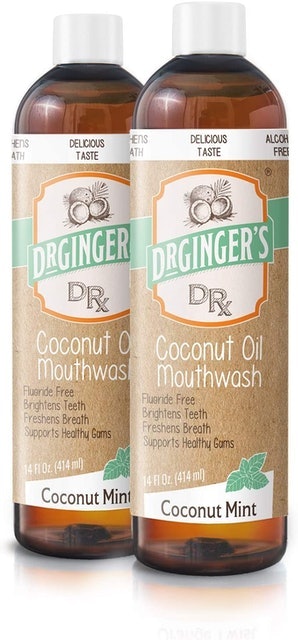Doctor Ginger Coconut Oil Pulling & Whitening Mouthwash 1