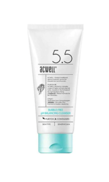 ACWELL Bubble Free pH Balancing Cleanser 1