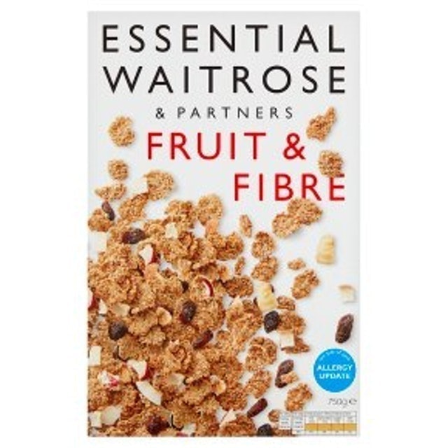 Waitrose Essential Fruit & Fibre Wheat Flakes 1